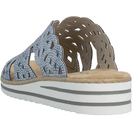 Rieker Damen Sandalen für Damen, blau, 37 EU