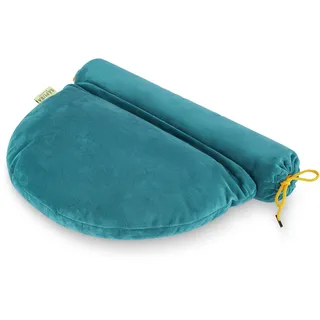 SAPURA Yogakissen mit Buchweizen - 2in1 Reise Meditationskissen und Yoga Bolster Rolle
