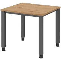 bümö Schreibtisch Asteiche Nachbildung / Braun