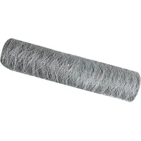 VidaXL Sechseckzaun 0.5x10 m Feuerverzinkter Stahl