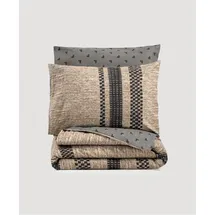 l'essentiel linge de maison Arlo Braun 140 x 200 cm + 80 x 80 cm