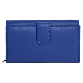 Samantha look Geldbörse Damen Portemonnaie blau