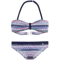 S.Oliver RED Label Beachwear Bandeau Bikini im frechen Streifen