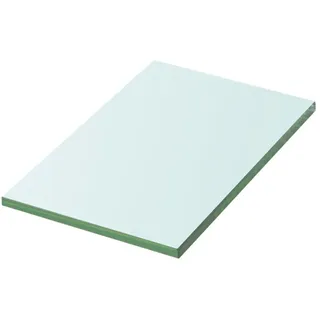 Ailgely Glasboden Glasscheibe Glasplatte, Glasregal Glasablage Wandregal Glas Bad-Regal Glas Badezimmer Regal Badablage Ablageregal für Glasregal Transparent 20 x 12 cm