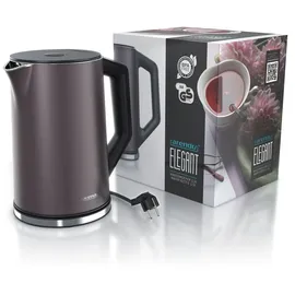 Arendo Wasserkocher 1,5 l Grau