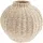 Rico Design Vase Geflecht oval, Natur, Ø=21 x 19cm