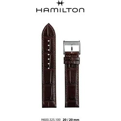 Hamilton - Jazzmaster Band-set Leder-braun-20/20 H690.325.100 - braun