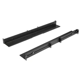 Startech StarTech.com 1HE 19 Zoll Server Rack Schienen - 60,9-91cm Einstellbare Tiefe - Universelle 4 Pfosten Rack Schienen - Netzwerk Geräte/Server/UPS Schienen für HPE ProLiant Dell PowerEdge (UNIRAILS1UB)
