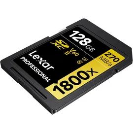 Lexar Professional SDXC Gold 128GB 1800x UHS-II V60 2erPACK