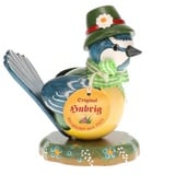 Hubrig Volkskunst GmbH Hubrig-Volkskunst Vogelpärchen Blaumeisenseppl Mini Höhe 7 cm