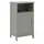 Costway Badschrank mit Tür und Regal 40 x 30 x 70 cm Grau