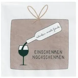 räder Serviette "Schenken macht Freude"