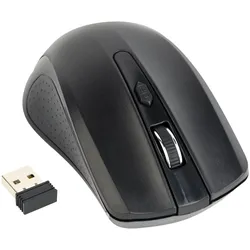 Gembird MUSW-4B-04 - Maus - optisch - 4 Tasten - kabellos - 2.4 GHz - kabelloser