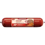 Fleischeslust-Tiernahrung Fleischeslust Zartes Rind Karotte, Hagebutte & Kürbiskernen Wurst (1 x 400 g