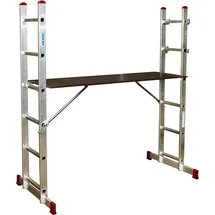 Krause Leitergerüst 2 x 6 Sprossen Arbeitshöhe bis 2,95 m