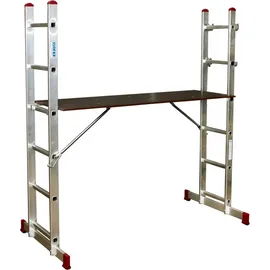 Krause Leitergerüst 2 x 6 Sprossen Arbeitshöhe bis 2,95 m
