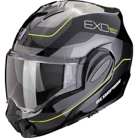 Scorpion Exo-Tech Evo Pro Commuta Motorradhelm gelb L