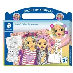 Staedtler triplus® colour Malset Malen nach Zahlen Fashion 4007817330869 Staedtler