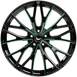Barracuda Project 3.0 black gloss flashgreen Alufelge grün