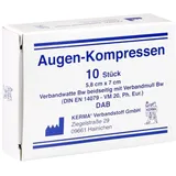 KERMA Verbandstoff GmbH Augenkompressen 5,8 x 7 cm