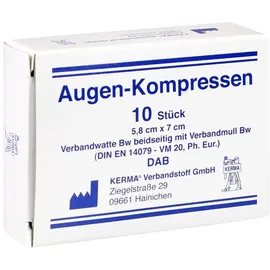 KERMA Verbandstoff GmbH Augenkompressen 5,8 x 7 cm