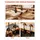 Vevor Einhandzwinge Holz/ABS 15,24 & 30,48 cm orange/schwarz 70 kg Klemmkraft 8er-Pack