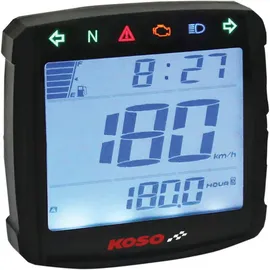 Koso North America Tachometer KOSO Digital, XR-S01 mit Straßenzulassung
