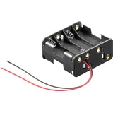 goobay Batteriehalter AA 8 St.