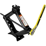 YAOBLUESEA Wagenheber Scherenwagenheber Scheren Autoheber Werkzeug Scherenlift Schwarz (Schwarz 1.5T)