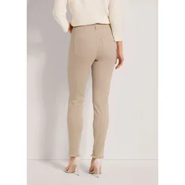 Madeleine Mid Waist Skinny-Hose mit Fransen in berber | Gr.: 42
