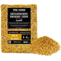 PINI 800 g Räucherchips Erle ohne Rinde 4-6 mm