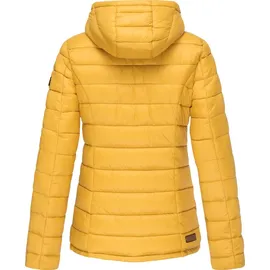 Marikoo Damen modische Steppjacke Übergangsjacke mit großer Kapuze Lucy