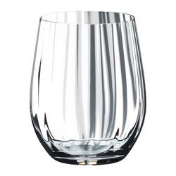 RIEDEL Glas Gläser-Set Optic O Whisky 2er Set 344 ml, Kristallglas weiß