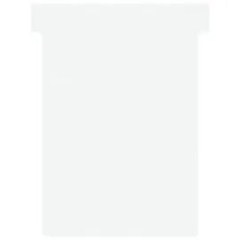 NOBO T-Karten - Größe 3 Weiß