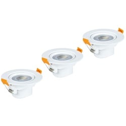 112695 Einbaustrahler LED Warmweiß (3000K) Warmweiß AC