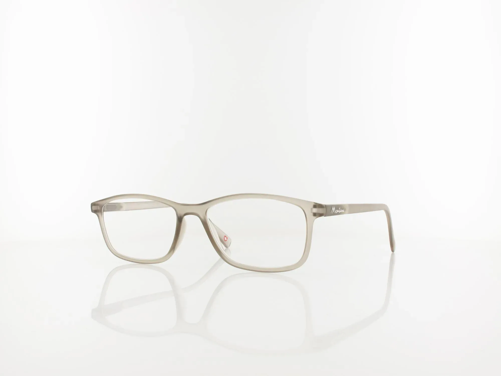 Brilando MR51C Fertiglesebrille matt grey +2,50