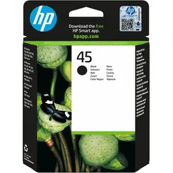 HP 45 Large - 42 ml - Groß - Schwarz - original