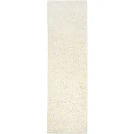 RugsX Teppich, Creme, Textil, Rechteckig, 60x200 cm, Teppiche & Böden, Teppiche, Hochflorteppiche & Shaggys