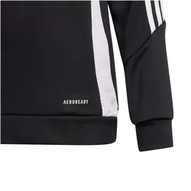 adidas Tiro 24 Hoodie Schwarz/Weiß 140