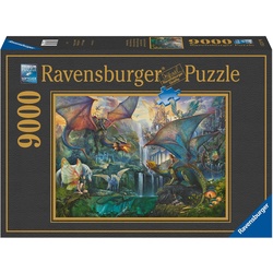 Ravensburger Puzzle Zauberhafter Drachenwald, 9000 Puzzleteile, Made in Germany, FSC® - schützt Wald - weltweit bunt