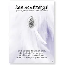 Jojo "mein Engelflügel" Münze auf Geschenkkarte