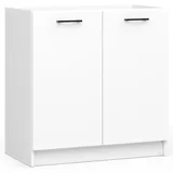 Akord Unterschrank Küchenschrank AKORD OLIWIA 80 x 46 x 82 cm Weiß