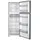 CONTINENTAL EDISON CEF2D334NFS großer Kühlschrank mit Gefrierfach absolut kein Frost Klasse E Invertermotor 334 l L60 x H170 cm Edelstahl