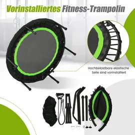 Costway Mini Trampolin 101 cm Grün