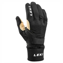 Leki Nordic Race Shark Premium Langlaufhandschuhe Schwarz/Rot/Grau 10,5
