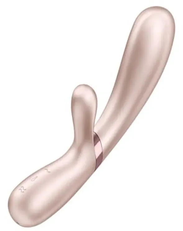 Satisfyer Hot Lover Connect App Rabbit Vibrator, Bluetooth & App Sexspielzeug, Wasserdicht (IPX7), Wiederaufladbarer Stimulator für Frauen, Hautfreundliches Silikon, Frauensexspielzeug