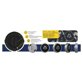 Beeline Motorrad Navi GPS Computer - Silber
