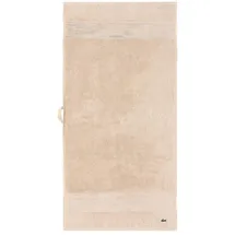 Lacoste LLECROCO Handtuch 50 x 100 cm braun
