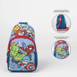 Marvel Avengers Kinder Rucksack, Hellblau