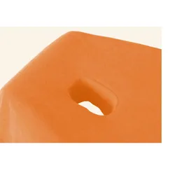 EXKLUSIV HEIMTEXTIL Massageliege Frottee Spannbettlaken mit Nasenschlitz Marke 70-80 cm x190-200 cm Terrakotta
